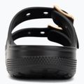 Шльопанці жіночі Crocs Saturday Metallic Buckle black 6
