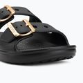 Шльопанці жіночі Crocs Saturday Metallic Buckle black 7