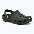 Шльопанці Crocs Classic army green 2