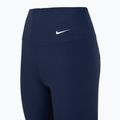 Легінси жіночі Nike One High Waisted Capri  midnight navy/white 10