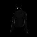 Жіноча бігова лонгслівка Nike Tempo Swoosh Run Dri-Fit 1/4-Zip white/black 6