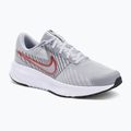 Кросівки для бігу чоловічі Nike Run Defy wolf grey / bright crimson / black / white