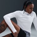 Кофта для бігу жіноча Nike Tempo Dri-Fit 1/4 Zip white 5