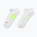 Шкарпетки Nike Running Midweight No-Show white/volt/black 2
