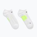 Шкарпетки Nike Running Midweight No-Show white/volt/black 3