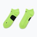 Шкарпетки Nike Running Midweight No-Show volt/black/black 2