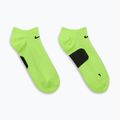 Шкарпетки Nike Running Midweight No-Show volt/black/black 3