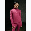 Лонгслів для тренувань дитячий Nike Dri-Fit 1/4 Zip sweet beet/white 11