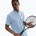 Футболка тенісна чоловіча Nike Court Dri-Fit Polo Solid celestine blue / black 5