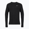 Лонгслів для бігу чоловічий Nike Stride Dri-Fit Waffle Crew black 7