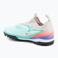 Кросівки футбольні дитячі Nike United Phantom 6 Low Academy Jr TF pistachio frost/hyper orange 3