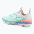 Кросівки футбольні чоловічі Nike United Phantom 6 Low Academy Jr FG/MG pistachio frost/hyper orange 3