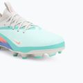 Кросівки футбольні чоловічі Nike United Phantom 6 Low Academy Jr FG/MG pistachio frost/hyper orange 7