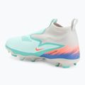 Кросівки футбольні дитячі Nike United Phantom 6 High Academy Jr FG/MG pistachio frost/hyper orange 3