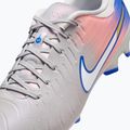Кросівки футбольні чоловічі Nike United Tiempo Legend 10 Academy FG/MG vast grey/racer blue 8