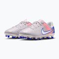 Кросівки футбольні дитячі Nike United Tiempo Legend 10 Academy Jr FG/MG vast grey/racer blue 3