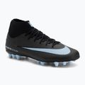 Кросівки футбольні чоловічі Nike Mercurial Superfly 10 Academy AG black/ice blue