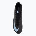 Кросівки футбольні чоловічі Nike Mercurial Superfly 10 Academy AG black/ice blue 5