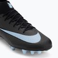 Кросівки футбольні чоловічі Nike Mercurial Superfly 10 Academy AG black/ice blue 7