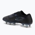 Кросівки футбольні чоловічі Nike Phantom 6 Low Elite SG-Pro black/black 3