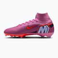 Кросівки футбольні дитячі Nike Mercurial Superfly 10 Academy LV8 FG/MG university red/dark obsidian 2