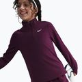 Лонгслів для тренувань дитячий Nike Dri-Fit 1/4 Zip bordeaux/white 6