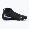 Кросівки футбольні чоловічі Nike Phantom 6 High Club FG/MG black/black 2