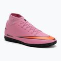 Кросівки футбольні чоловічі Nike Mercurial Superfly 10 Club IC magic flamingo/black/total crimson