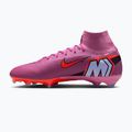 Кросівки футбольні чоловічі Nike Mercurial Superfly 10 Pro FG magic flamingo/black/total crimson 2