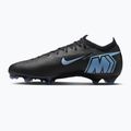 Кросівки футбольні чоловічі Nike Mercurial Vapor 16 Pro FG black/ice blue 2
