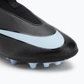 Кросівки футбольні дитячі Nike Mercurial Superfly 10 Academy AG black/ice blue 7