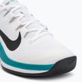 Кросівки тенісні чоловічі Nike Vapor 12 white / black / radiant emerald 7