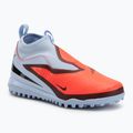 Кросівки футбольні дитячі Nike Phantom 6 High Academy TF royal tint/bright crimson/black