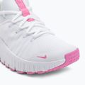 Кросівки для тренувань жіночі Nike Free Metcon 6 white/playful pink 7