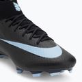 Кросівки футбольні чоловічі Nike Mercurial Superfly 10 Academy MG black/ice blue 7