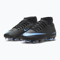 Кросівки футбольні дитячі Nike Mercurial Superfly 10 Club FG/MG black/ice blue 10