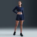 Лонгслів для тренувань жіночий Nike Pro 365 Dri-Fit midnight navy/white 4