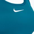 Тренувальний бюстгальтер Nike Swoosh Medium Support green abyss/white 9