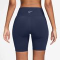 Шорти жіночі Nike One High Waisted 8" Biker midnight navy 2