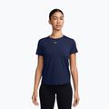Футболка для тренувань жіноча Nike One Classic Dri-Fit midnight navy/white
