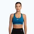 Бюстгальтер для тренувань Nike Swoosh Medium Support green abyss/white