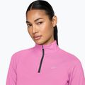 Кофта для бігу жіноча Nike Tempo Dri-Fit 1 / 4 Zip playful pink 3