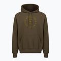Кофта тенісна чоловіча Nike Court Dri-Fit Heritage French Terry Hoodie dark hazel/saffron quartz 4