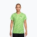 Футболка тенісна чоловіча Nike Court Dri-Fit Victory Print mean green/black