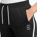 Штани тенісні жіночі Nike Advantage Dri-Fit Mid-Rise black/white 3