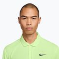 Футболка тенісна чоловіча Nike Court Dri-Fit Polo Solid light liquid lime/black 3
