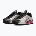 Взуття Nike Shox R4 black/pinksicle/metallic silver 10
