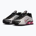 Взуття Nike Shox R4 black/pinksicle/metallic silver 12