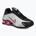 Взуття Nike Shox R4 black/pinksicle/metallic silver