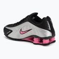 Взуття Nike Shox R4 black/pinksicle/metallic silver 3